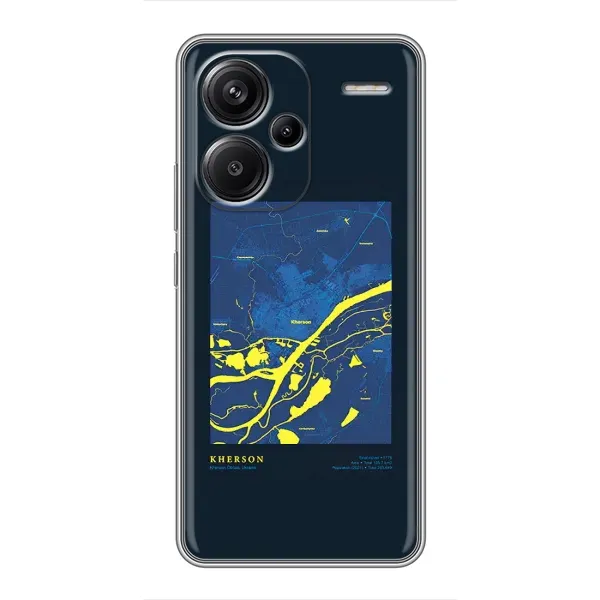 Чехол с принтом «Херсон» для Xiaomi Redmi Note 13 Pro Plus