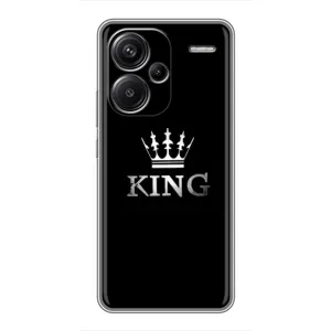 Чехол с принтом «KING» для Xiaomi Redmi Note 13 Pro Plus
