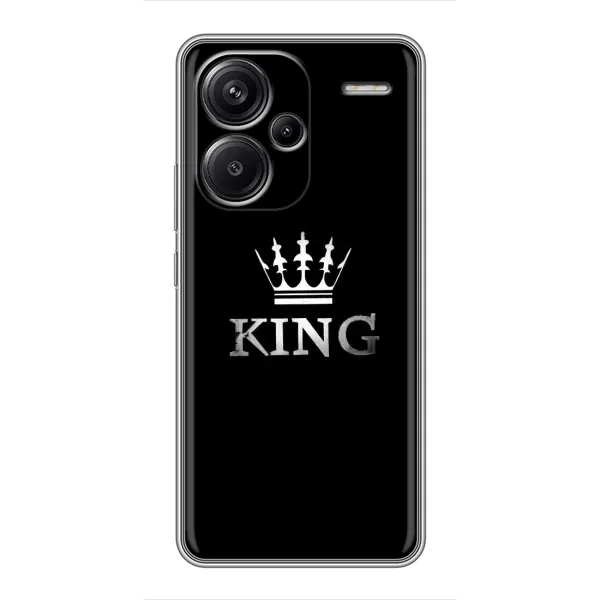 Чехол с принтом «KING» для Xiaomi Redmi Note 13 Pro Plus Чехол с принтом «KING» для Xiaomi Redmi Note 13 Pro Plus