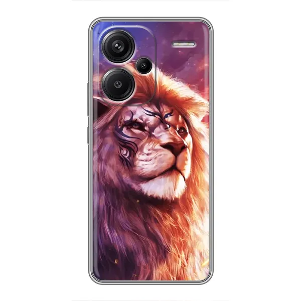 Чохол з принтом «Красочний Лев» для Xiaomi Redmi Note 13 Pro Plus Чохол з принтом «Красочний Лев» для Xiaomi Redmi Note 13 Pro Plus