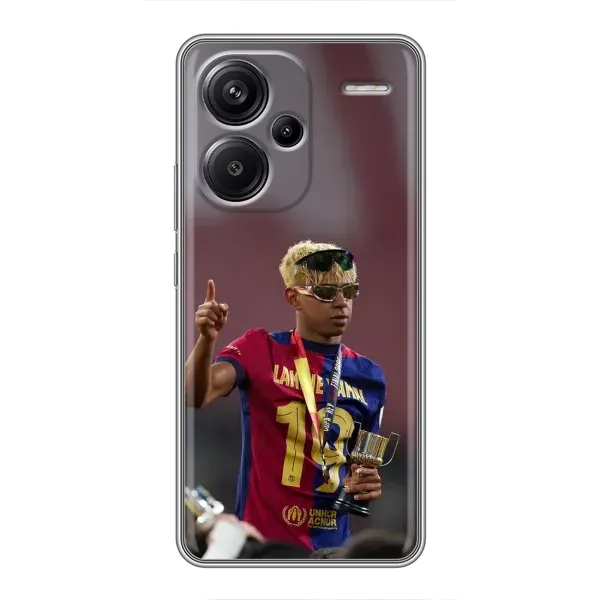 Чохол з принтом «Lamine Yamal» для Xiaomi Redmi Note 13 Pro Plus Чохол з принтом «Lamine Yamal» для Xiaomi Redmi Note 13 Pro Plus