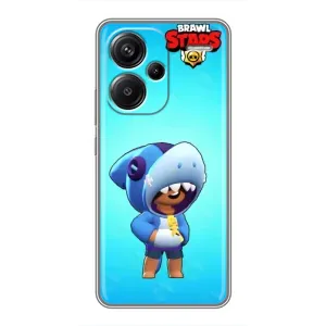 Чохол з принтом «Леон акула» для Xiaomi Redmi Note 13 Pro Plus