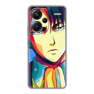 Чохол з принтом «Леві Аккерман» для Xiaomi Redmi Note 13 Pro Plus