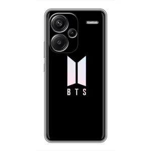 Чохол з принтом «Лого BTS» для Xiaomi Redmi Note 13 Pro Plus