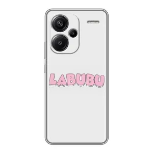 Чохол з принтом «Лого Лабубу» для Xiaomi Redmi Note 13 Pro Plus