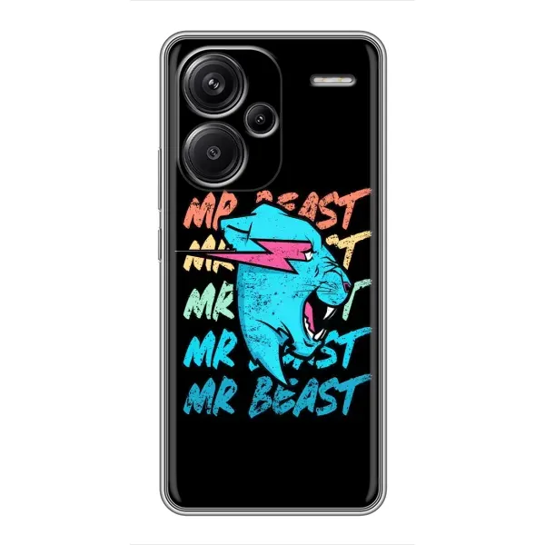 Чохол з принтом «logo Mr beast» для Xiaomi Redmi Note 13 Pro Plus Чохол з принтом «logo Mr beast» для Xiaomi Redmi Note 13 Pro Plus