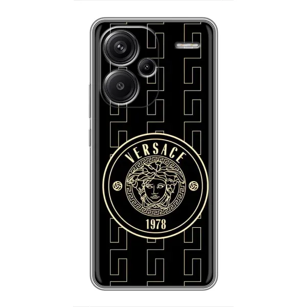 Чохол з принтом «Лого Версаче» для Xiaomi Redmi Note 13 Pro Plus Чохол з принтом «Лого Версаче» для Xiaomi Redmi Note 13 Pro Plus