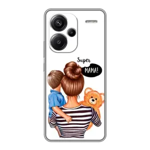 Чехол с принтом «Мама с сыном» для Xiaomi Redmi Note 13 Pro Plus