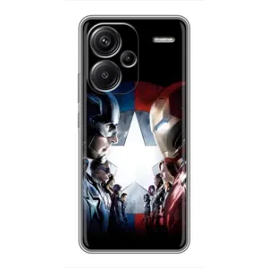 Чохол з принтом «Марвел стайл» для Xiaomi Redmi Note 13 Pro Plus