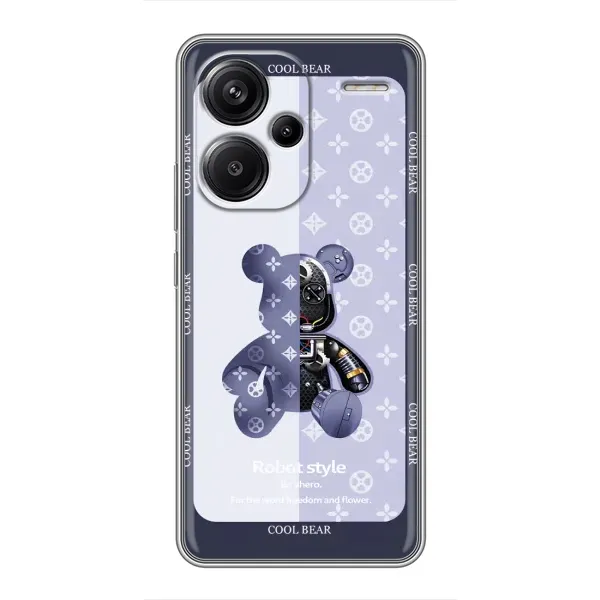 Чохол з принтом «Медведик LV» для Xiaomi Redmi Note 13 Pro Plus Чохол з принтом «Медведик LV» для Xiaomi Redmi Note 13 Pro Plus