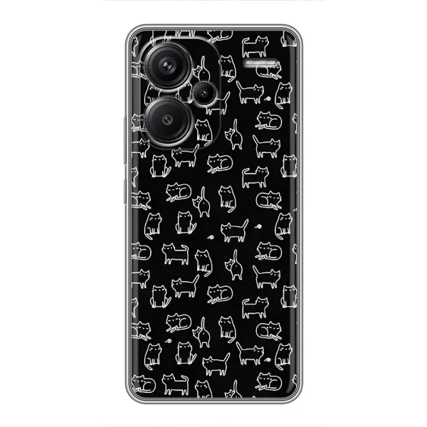 Чохол з принтом «Маленькі котики» для Xiaomi Redmi Note 13 Pro Plus Чохол з принтом «Маленькі котики» для Xiaomi Redmi Note 13 Pro Plus