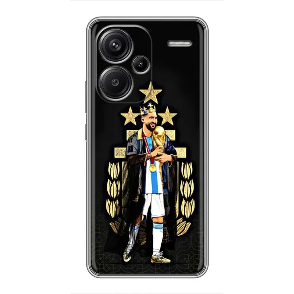 Чохол з принтом «Мессі Король» для Xiaomi Redmi Note 13 Pro Plus Чохол з принтом «Мессі Король» для Xiaomi Redmi Note 13 Pro Plus