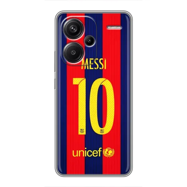 Чохол з принтом «Messi Barca 10» для Xiaomi Redmi Note 13 Pro Plus Чохол з принтом «Messi Barca 10» для Xiaomi Redmi Note 13 Pro Plus