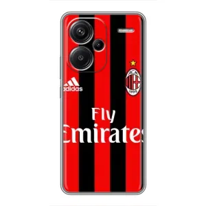 Чохли для Xiaomi Redmi Note 13 Pro Plus (VPrint) - Футбольні клуби (Milan)