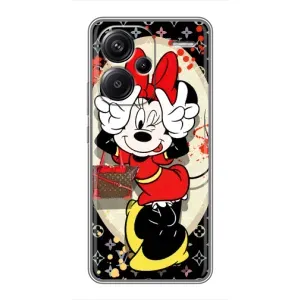 Чехол Disney Mouse Xiaomi Redmi Note 13 Pro Plus (PREMIUMPrint) (Минни peace)