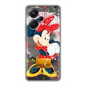 Чехол Disney Mouse Xiaomi Redmi Note 13 Pro Plus (PREMIUMPrint) (Minni с бантиком)