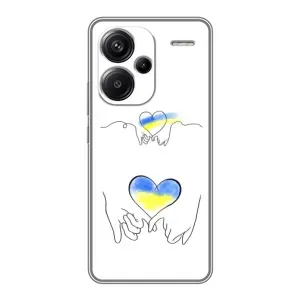 Чохол для Патріота України Xiaomi Redmi Note 13 Pro Plus - (AlphaPrint) (Мир Україні)