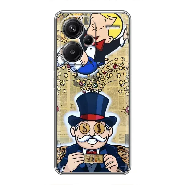 Чехол с принтом «Монополия Мен» для Xiaomi Redmi Note 13 Pro Plus