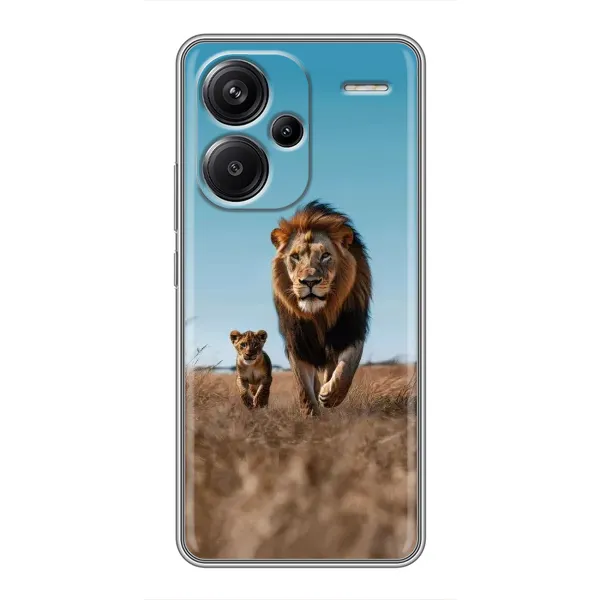 Чохол з принтом «Мусафа та Сімба» для Xiaomi Redmi Note 13 Pro Plus Чохол з принтом «Мусафа та Сімба» для Xiaomi Redmi Note 13 Pro Plus