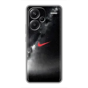 Чехол для Xiaomi Redmi Note 13 Pro Plus - с принтом Найк (AlphaPrint) (Найк красный)