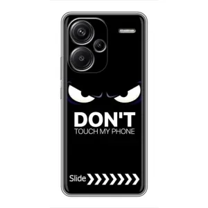 Чехол с принтом «Не трогай телефон» для Xiaomi Redmi Note 13 Pro Plus