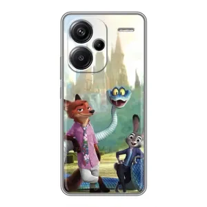 Чохол Зоотрополіс на Xiaomi Redmi Note 13 Pro Plus (Герої мультфільму Зоотрополіс)