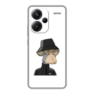 Чехлы с Обезьянами NFT для Xiaomi Redmi Note 13 Pro Plus (AlphaPrint) (обезьяна NFT Adidas)
