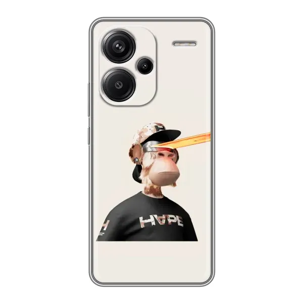 Чохол з принтом «мавпа NFT в окулярах» для Xiaomi Redmi Note 13 Pro Plus Чохол з принтом «мавпа NFT в окулярах» для Xiaomi Redmi Note 13 Pro Plus