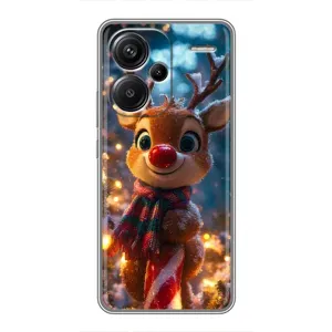 Чохол з принтом «Олень з шарфом» для Xiaomi Redmi Note 13 Pro Plus