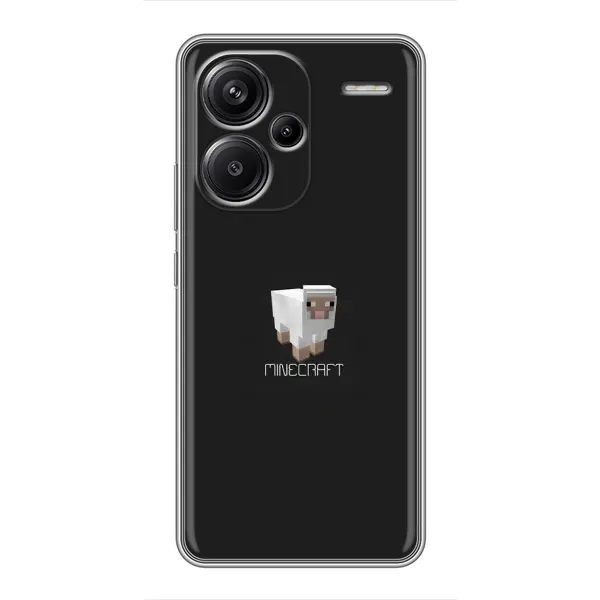 Чохол з принтом «Овечка Майнкрафт» для Xiaomi Redmi Note 13 Pro Plus