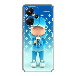 Крутые Чехлы Луи Виттон для Xiaomi Redmi Note 13 Pro Plus (AlphaPrint) (Парень LV)