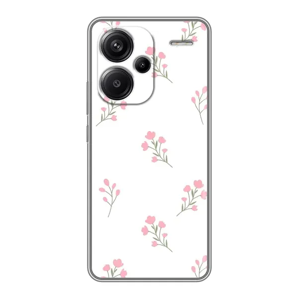 Чохол з принтом «Рожеві квіти» для Xiaomi Redmi Note 13 Pro Plus Чохол з принтом «Рожеві квіти» для Xiaomi Redmi Note 13 Pro Plus