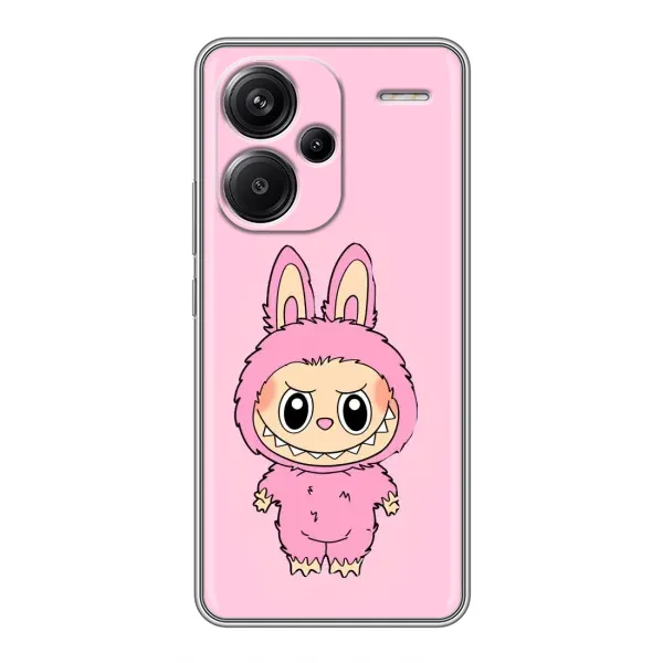 Чохол з принтом «Рожевий Лабубу» для Xiaomi Redmi Note 13 Pro Plus Чохол з принтом «Рожевий Лабубу» для Xiaomi Redmi Note 13 Pro Plus
