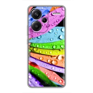 Чехлы (ART) Цветы на Xiaomi Redmi Note 13 Pro Plus (VPrint) (Семицветик)