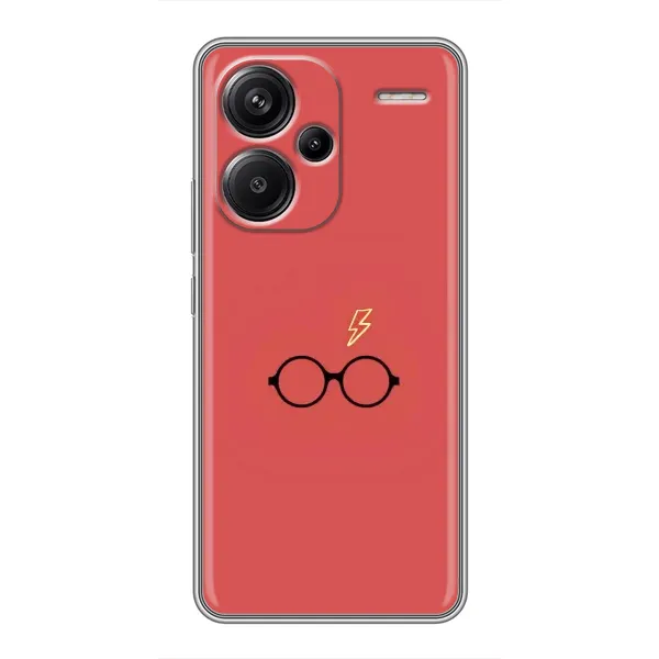 Чохол з принтом «шрам та окуляри» для Xiaomi Redmi Note 13 Pro Plus