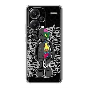 Чехол с принтом «Стиль Bearbrick» для Xiaomi Redmi Note 13 Pro Plus