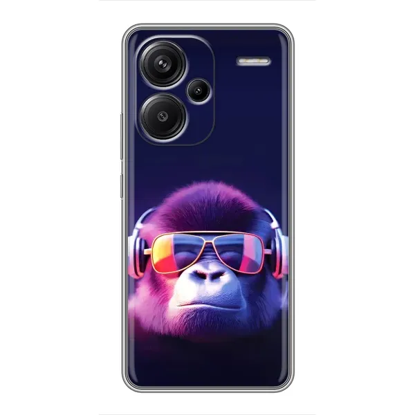 Чехол с принтом «Стильная обезьяна» для Xiaomi Redmi Note 13 Pro Plus Чехол с принтом «Стильная обезьяна» для Xiaomi Redmi Note 13 Pro Plus
