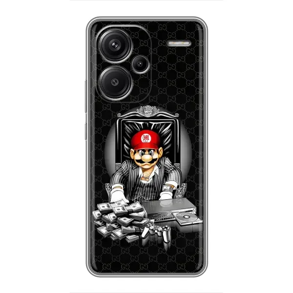 Чехол с принтом «Супер Марио» для Xiaomi Redmi Note 13 Pro Plus