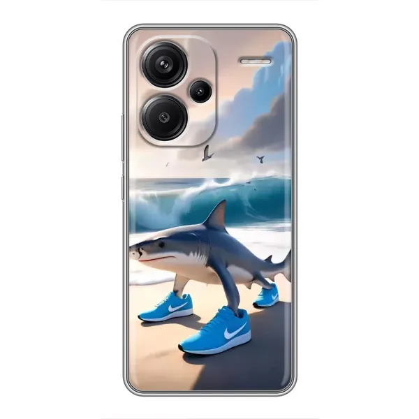 Чехол с принтом «Тралалело тралала» для Xiaomi Redmi Note 13 Pro Plus