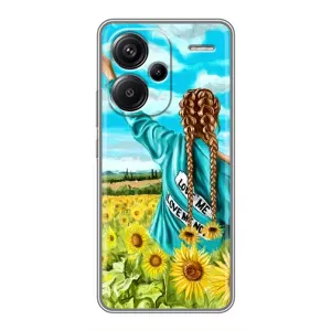 Чохол для Патріота України Xiaomi Redmi Note 13 Pro Plus - (AlphaPrint) (Україночка)