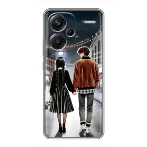 Чохол з дизайном Венздей 2 на Xiaomi Redmi Note 13 Pro Plus (Венздей та Тайлер)
