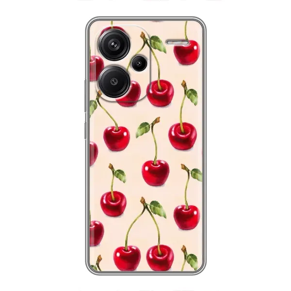 Чохол з принтом «Черешня» для Xiaomi Redmi Note 13 Pro Plus Чохол з принтом «Черешня» для Xiaomi Redmi Note 13 Pro Plus