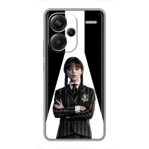 Чохли Венсдей на Xiaomi Redmi Note 13 Pro Plus Уенсдей (AlphaPrint) (W-Wednesday)