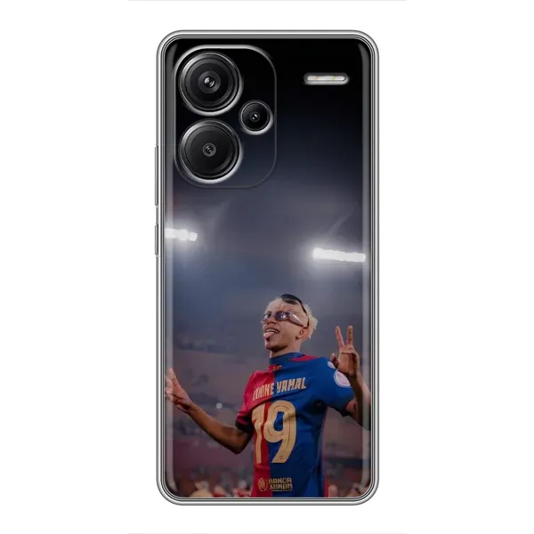 Чохол з принтом «Ямаль на стадіоні» для Xiaomi Redmi Note 13 Pro Plus Чохол з принтом «Ямаль на стадіоні» для Xiaomi Redmi Note 13 Pro Plus