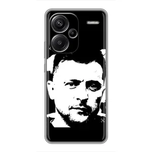 Чохол для Xiaomi Redmi Note 13 Pro Plus (AlphaPrint - с принтом Зеленського)