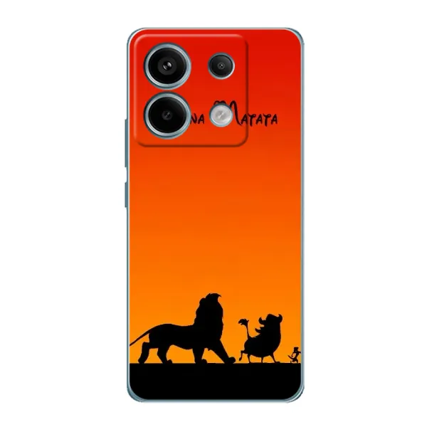 Чехол с принтом «Акуна Матата закат» для Xiaomi Redmi Note 13 Pro Чехол с принтом «Акуна Матата закат» для Xiaomi Redmi Note 13 Pro