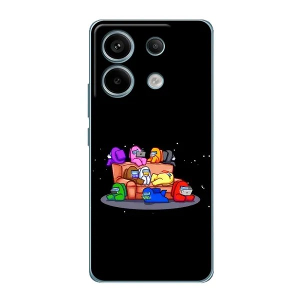 Чохол з принтом «Амонг-ас» для Xiaomi Redmi Note 13 Pro