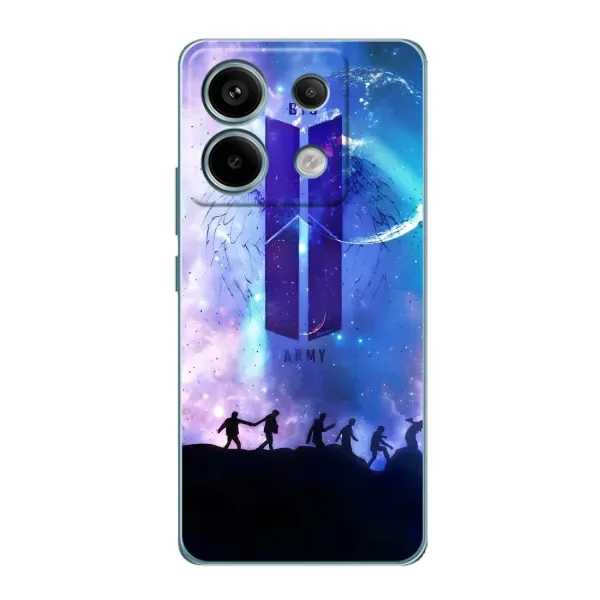 Чохол з принтом «Army BTS» для Xiaomi Redmi Note 13 Pro