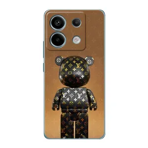 Чехлы для Xiaomi Redmi Note 13 Pro (4G) - Bearbrick Louis Vuitton (PREMIUMPrint)