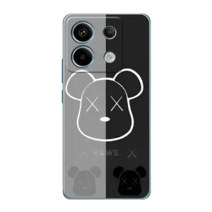 Чехол с принтом «БеарБрик глаза» для Xiaomi Redmi Note 13 Pro